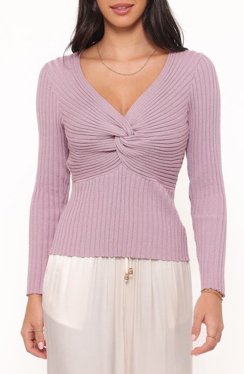 Demi Twist Rib Sweater