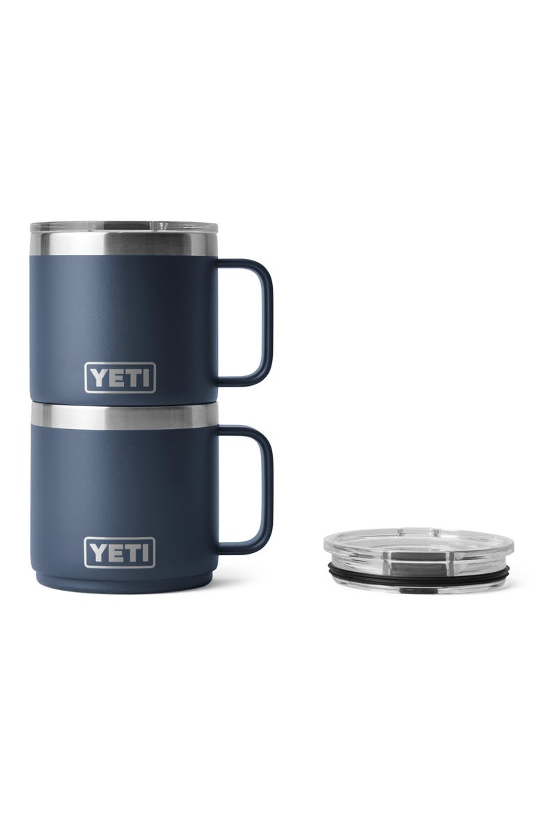 Rambler 14-Ounce Stackable Mug, Alternate, color, NAVY