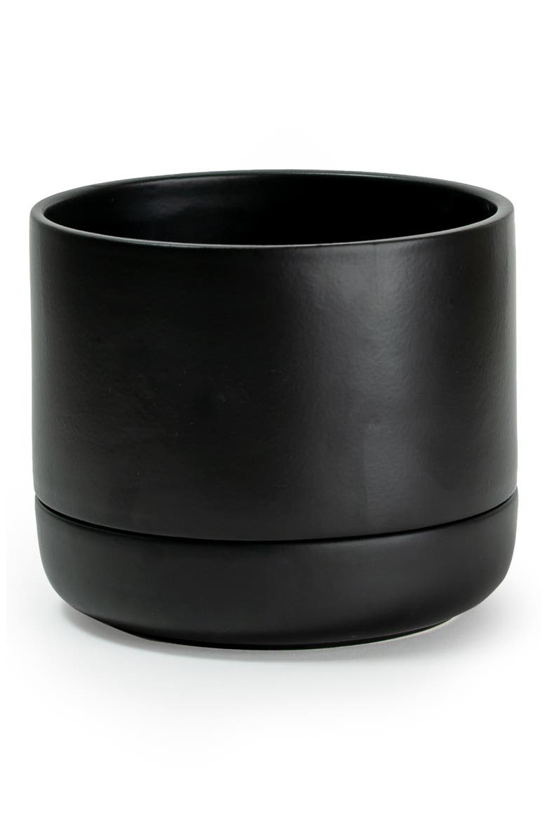 Franklin 17 Self Watering Planter, Main, color, MATTE BLACK