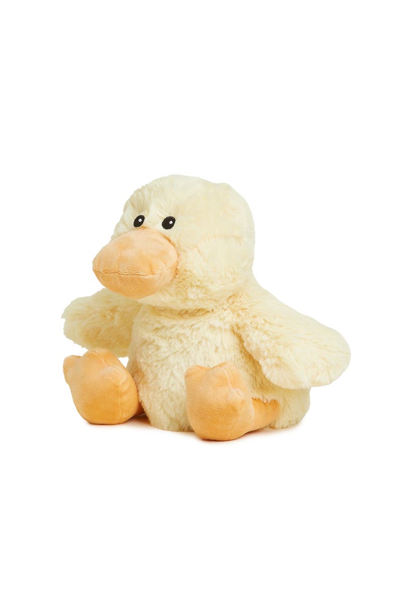 Warmies Duck Plush Toy, Main, color,