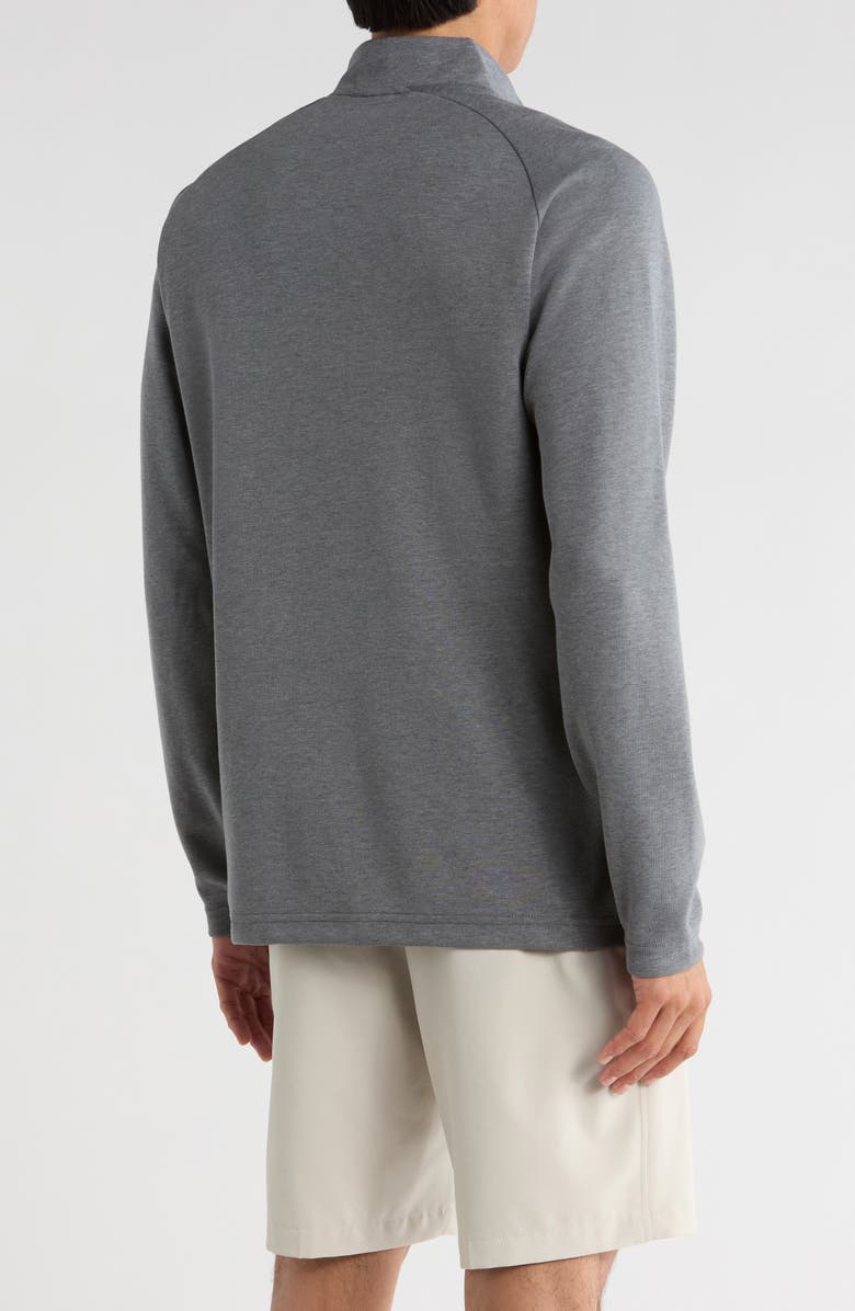 TravisMathew Dawn Hike Half Zip Pullover, Alternate, color, Dark Grey