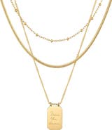 Mantra I Am the Storm - Layered Necklace