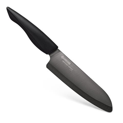 INNOVATIONblack® 6-Inch Ceramic Chef's Santoku Knife