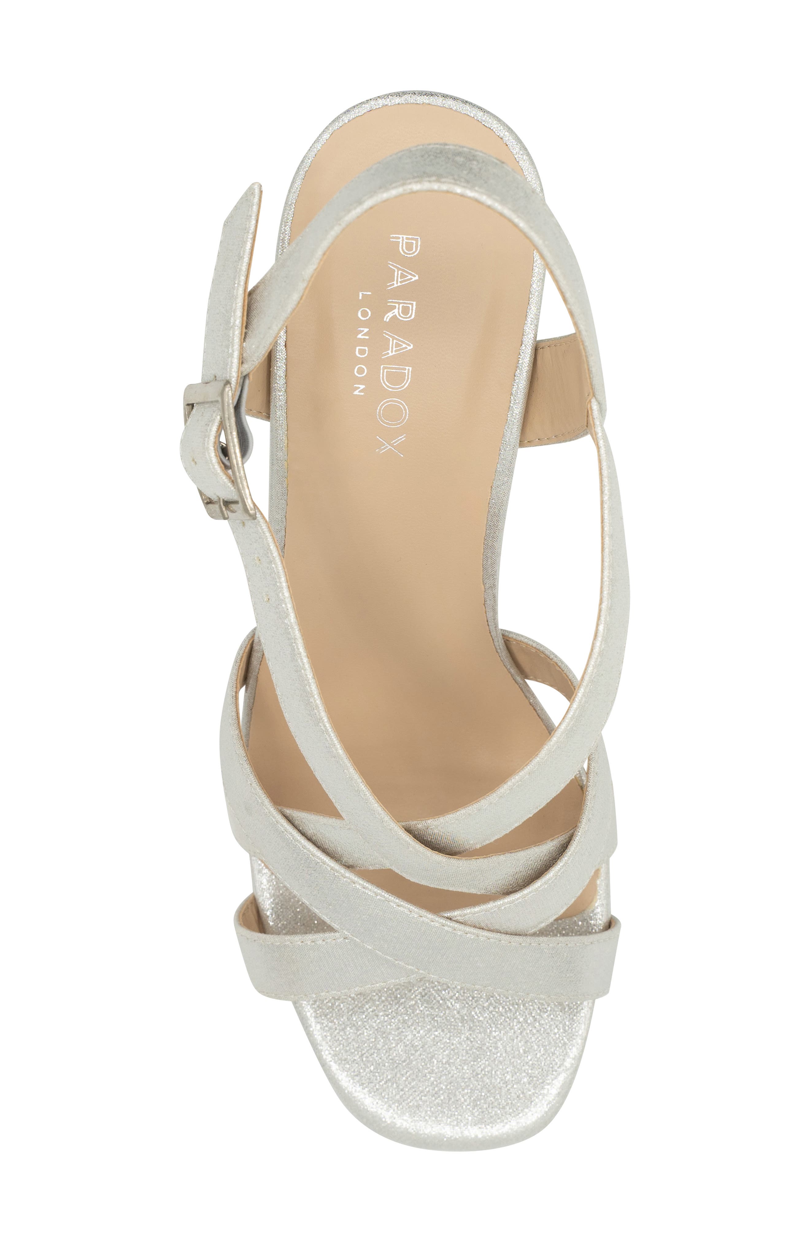 Hilde Slingback Sandal, Alternate, color, SILVER
