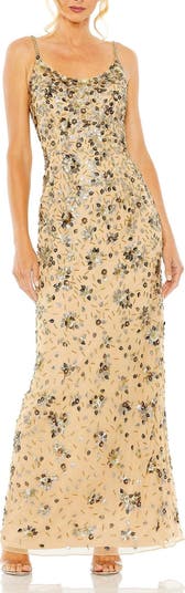 【Mac Duggal】Floral Scoop Neck Evening Gown 関税送料込 $_57.PNG?set_id=880000500F
