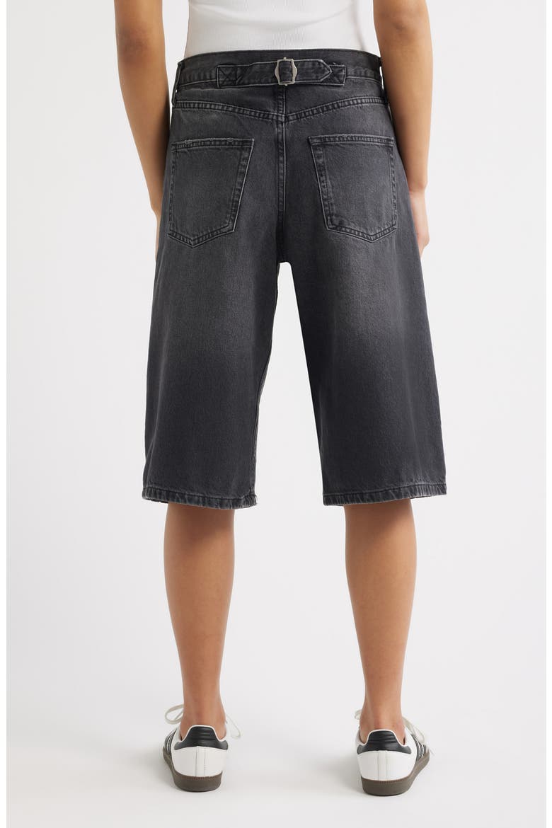 Logan Denim Bermuda Shorts, Alternate, color, WASHED BLACK