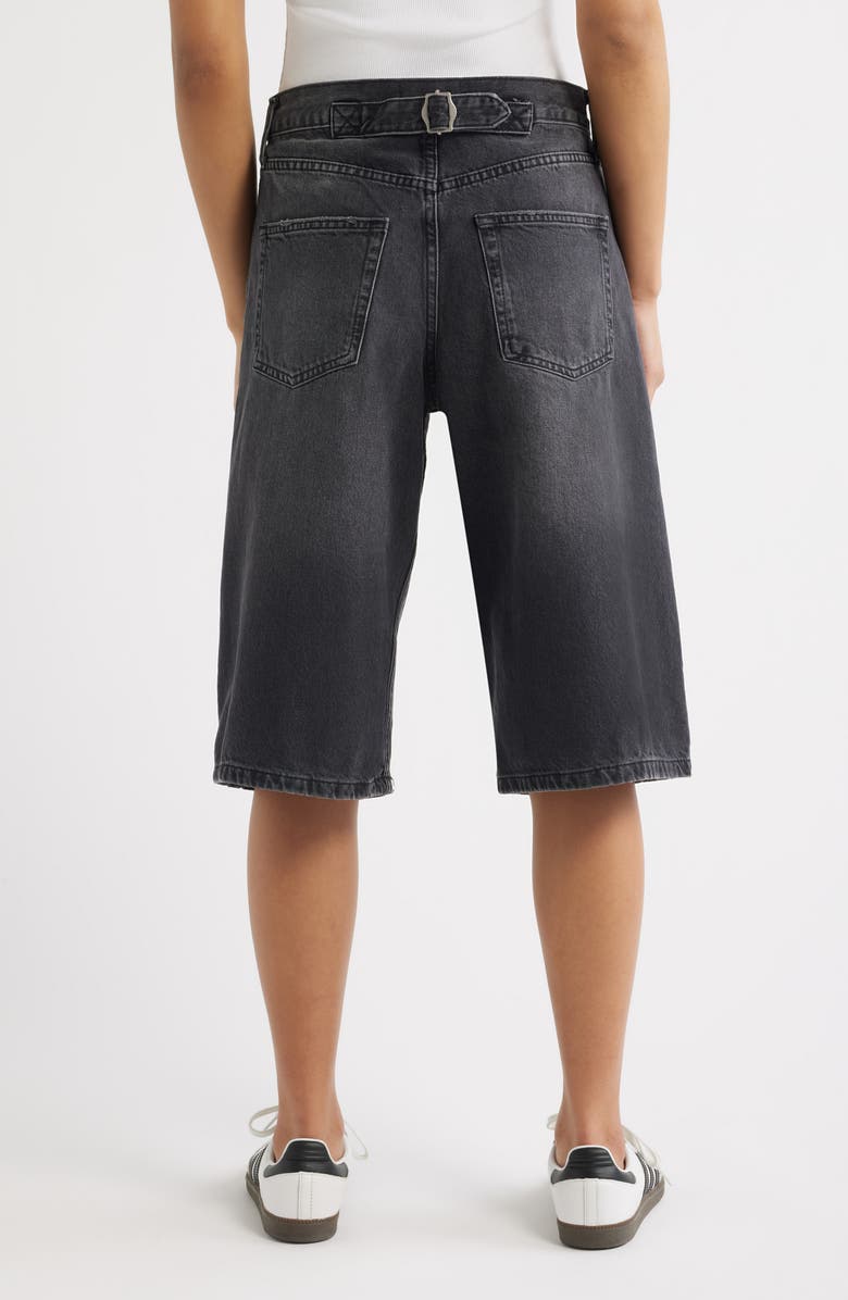 BDG Urban Outfitters Logan Denim Bermuda Shorts, Alternate, color, Washed Black