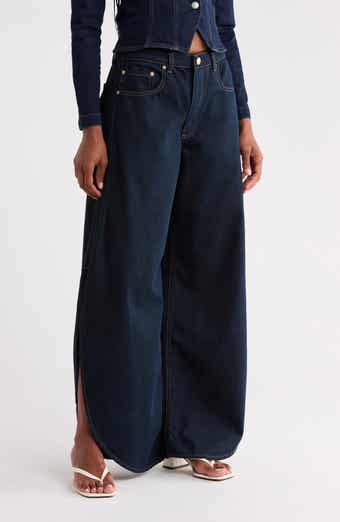 Rori High Waist Curved Wide Leg Jeans