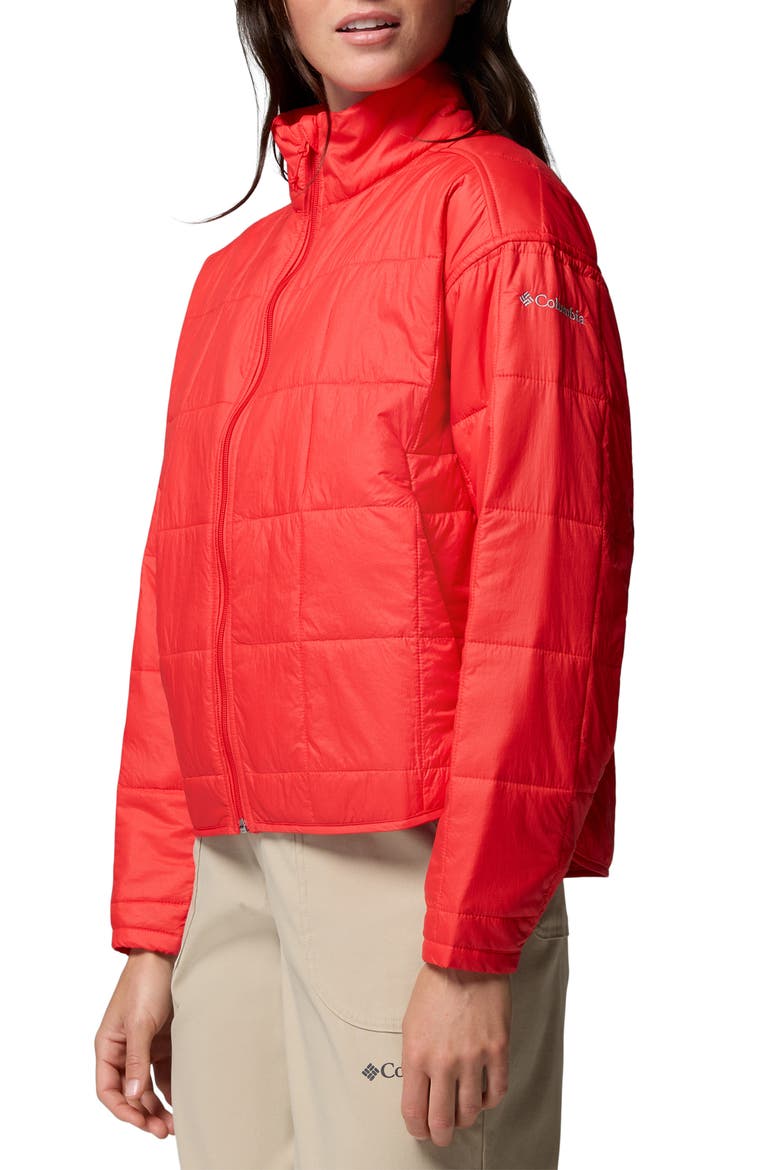 Sienna Hill™ Packable Quilted Jacket, Alternate, color, POPPY RED