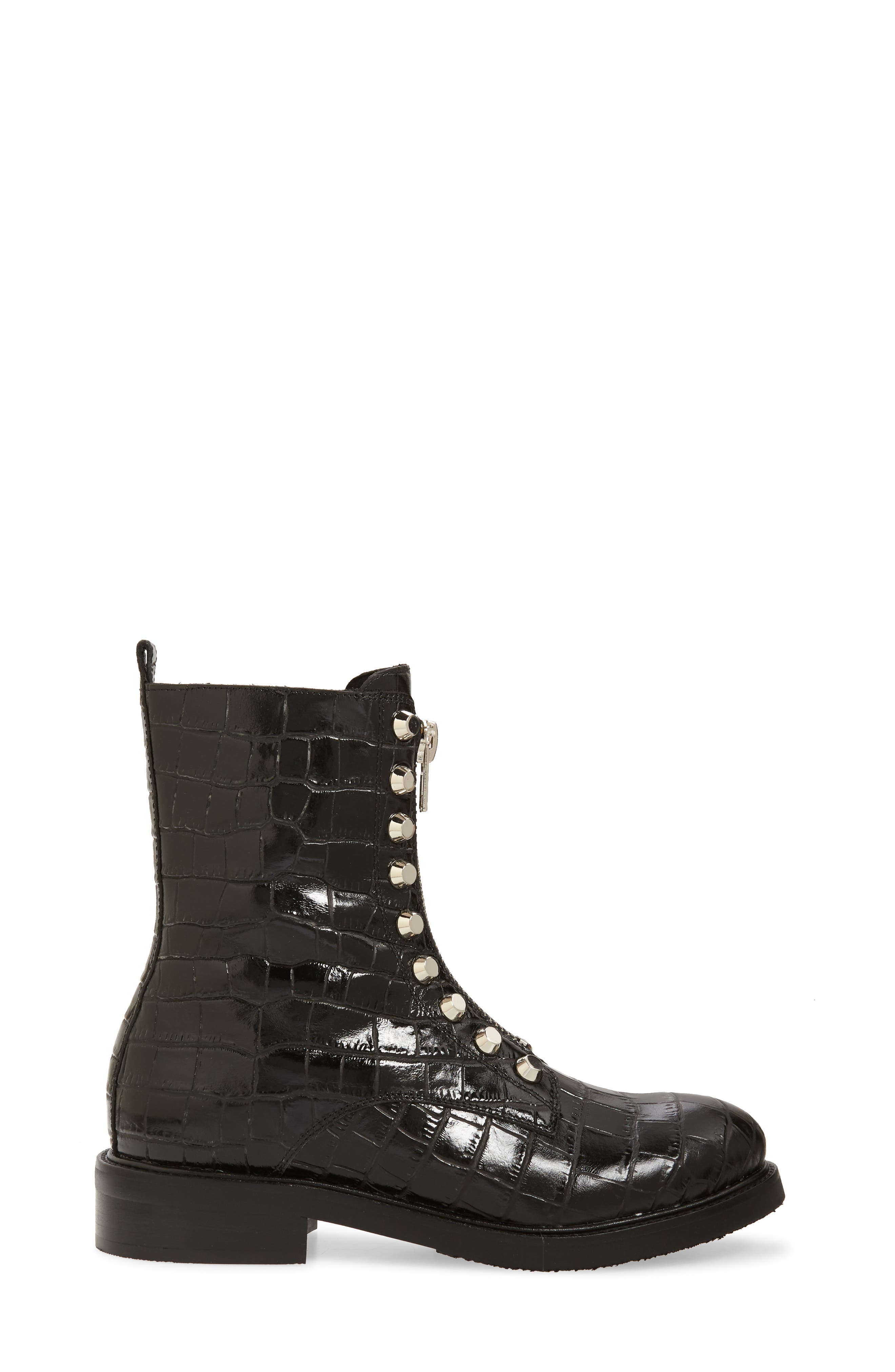 Jeffrey Campbell Tonette Studded Zip Boot, Alternate, color, 