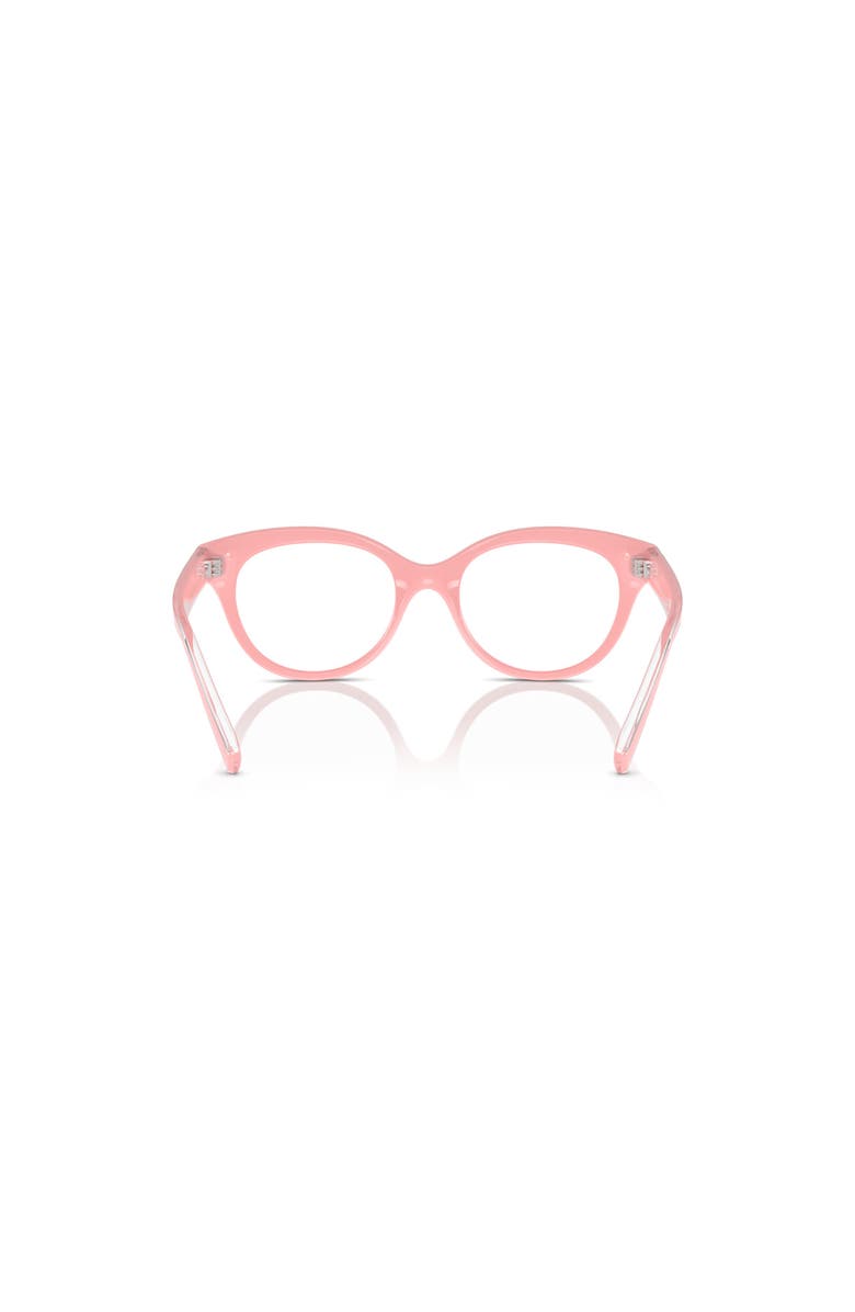 Dolce&Gabbana 46mm Phantos optical glasses, Alternate, color, Pink
