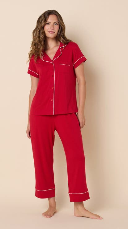 Pima Knit Capri Set