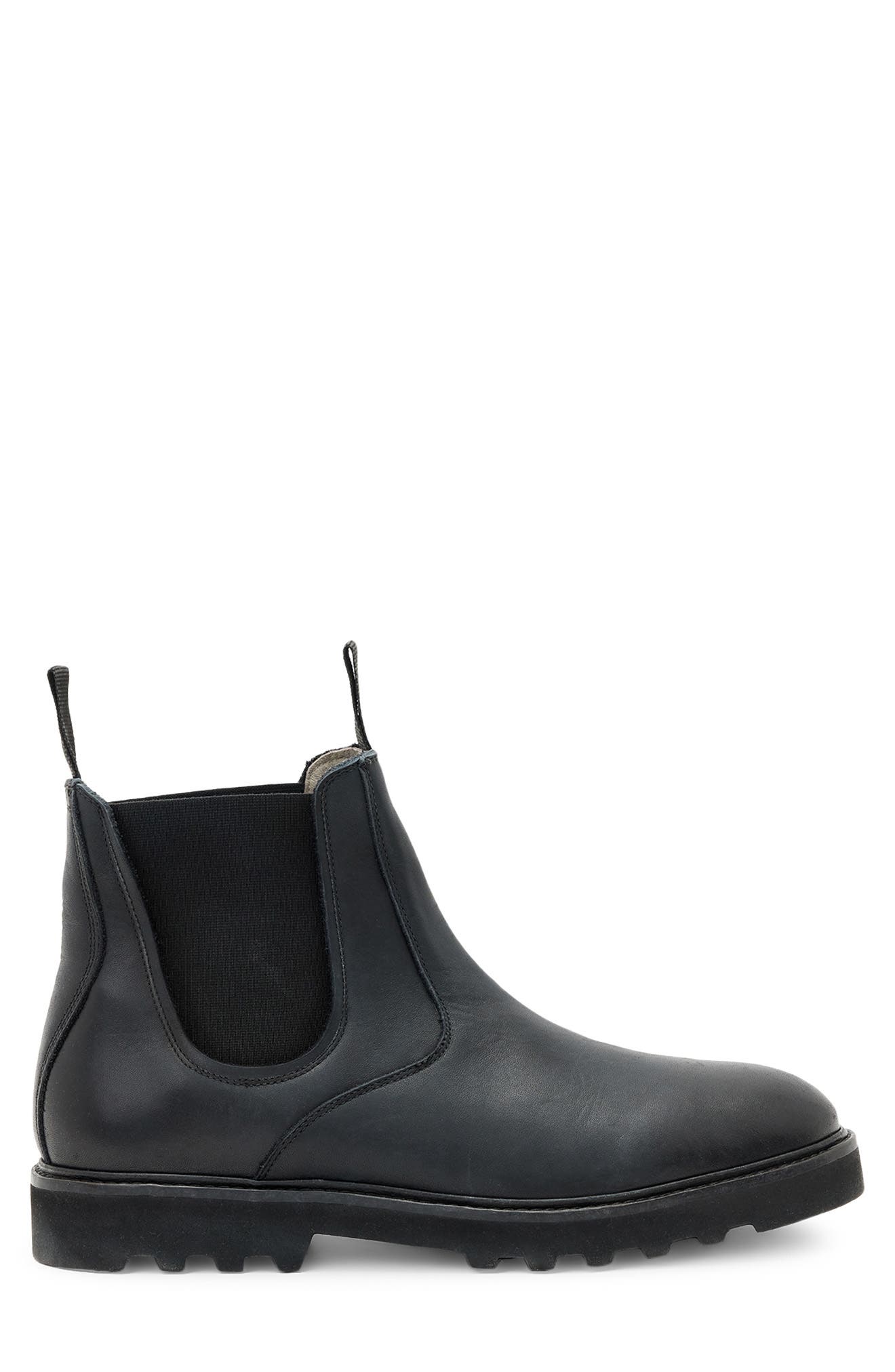 AllSaints Beckett Chelsea Boot, Alternate, color, Black