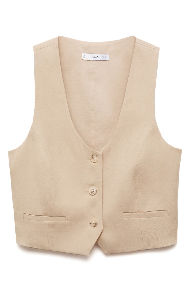 MANGO Crop Vest, Alternate, color, 