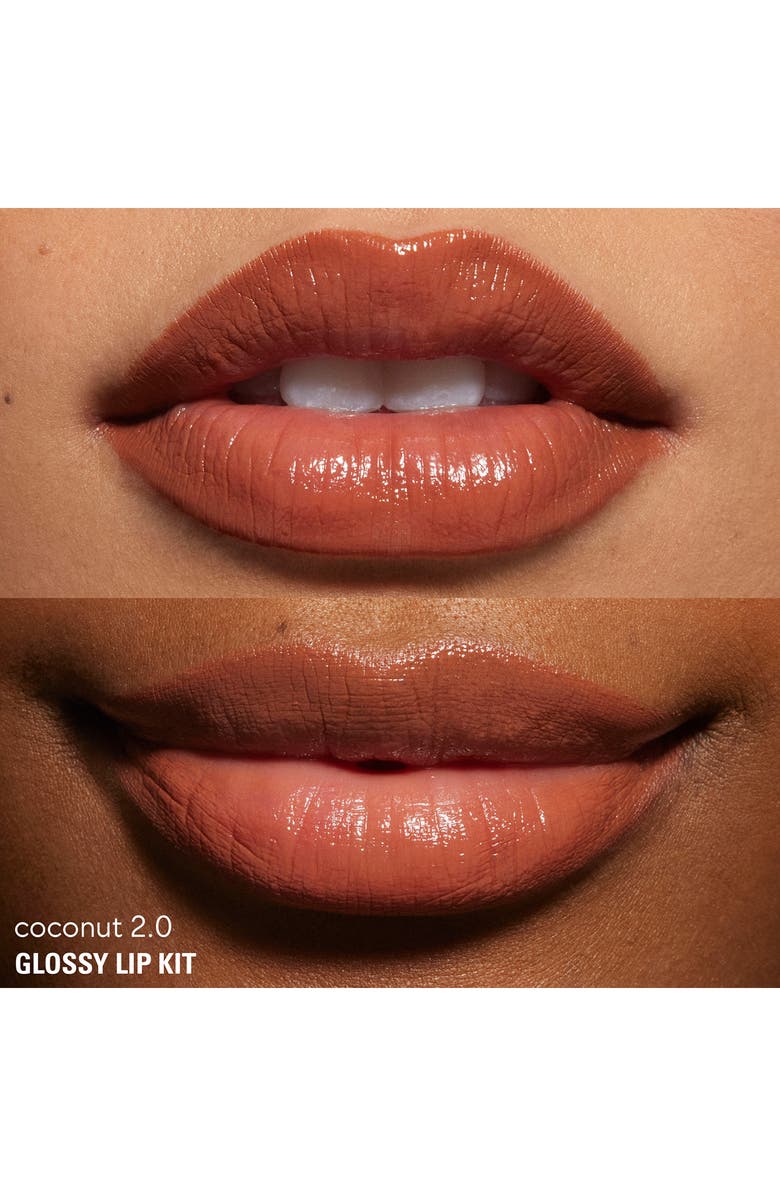 Kylie Cosmetics Glossy Lip Kit $35 Value, Alternate, color, Coconut2.0