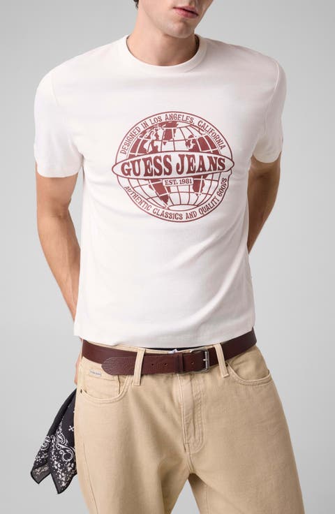 Globe Graphic Muscle Fit T-Shirt