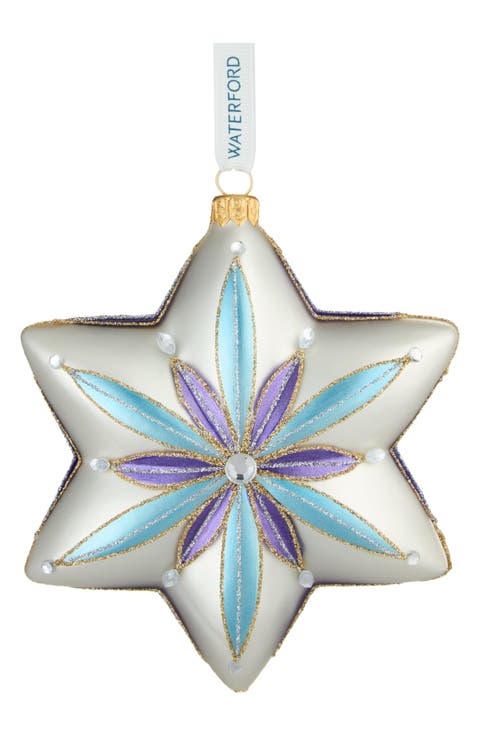 Holiday Heirlooms Star Glass Ornament