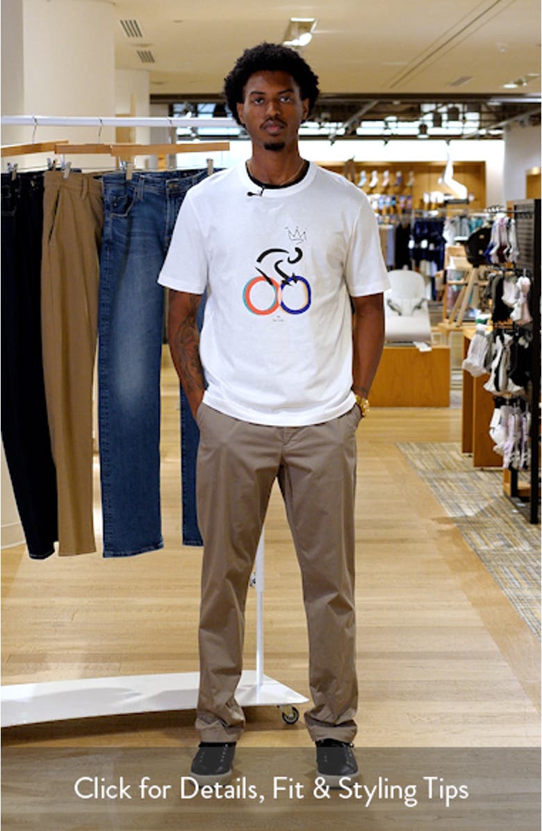 Cycle Graphic Casual Fit T-Shirt, sales video thumbnail