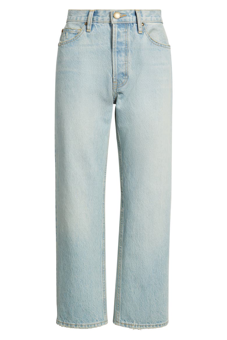 The Wayne Crop Straight Leg Jeans, Alternate, color, TIDAL WASH