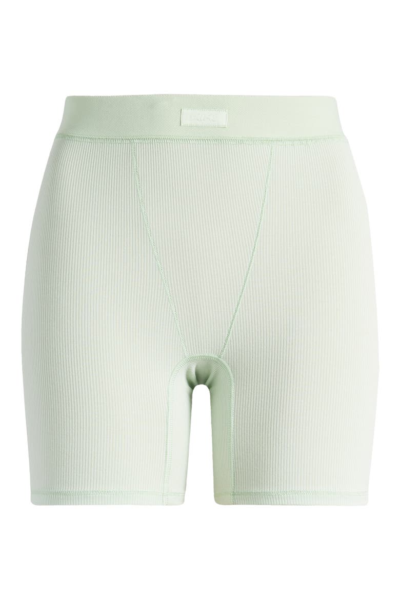 Soft Lounge Rib Boxers, Alternate, color, HONEYDEW