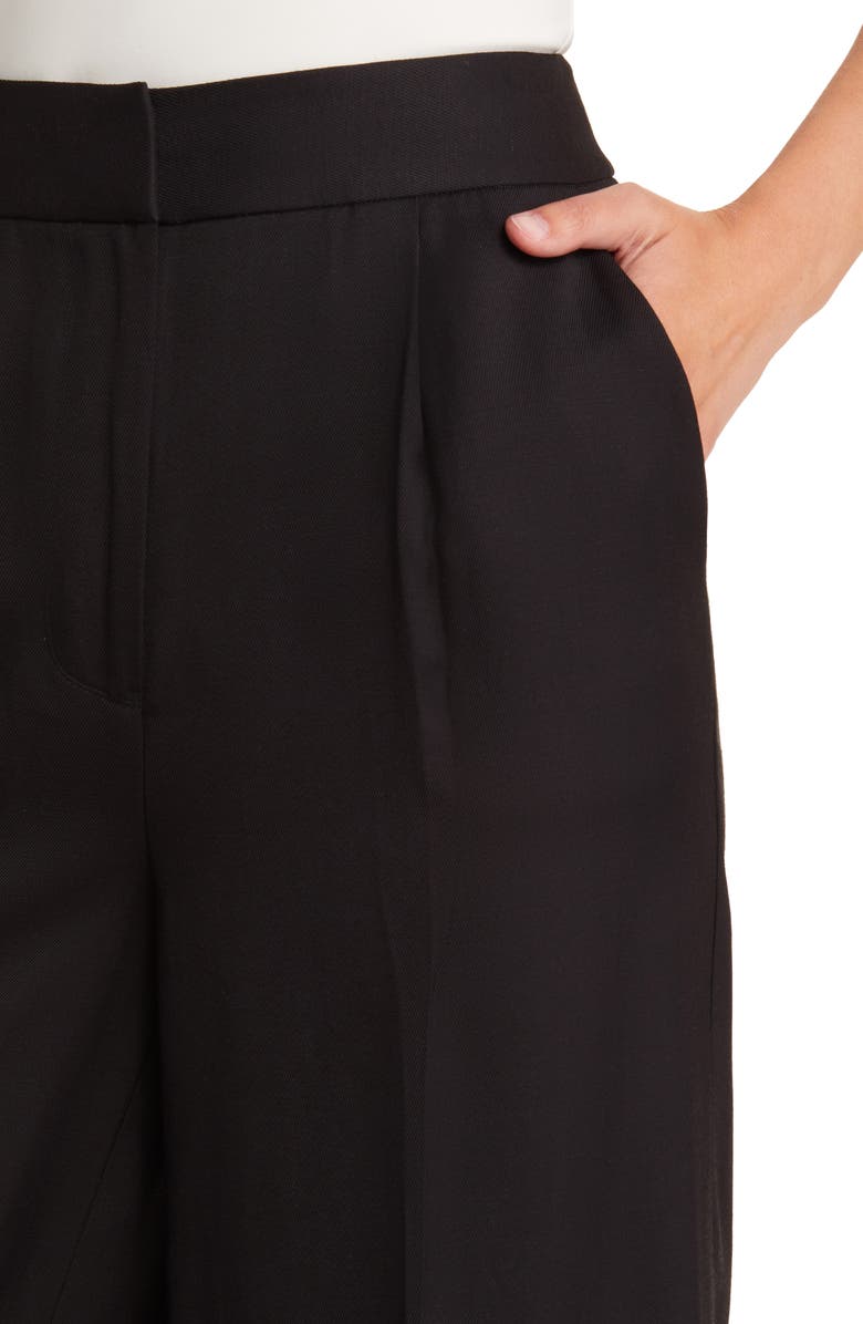 Milly Noelani Wide Leg Twill Pants, Alternate, color, 