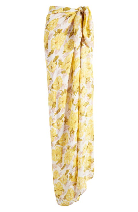 Vicenza Floral Cover-Up Pareo