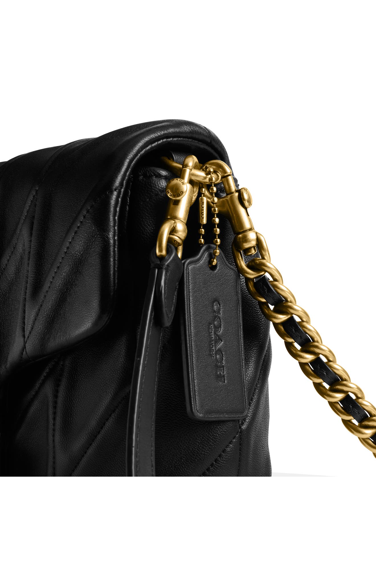 COACH Times Square Tabby Quilted Washed Leather Bag, Alternate, color, 