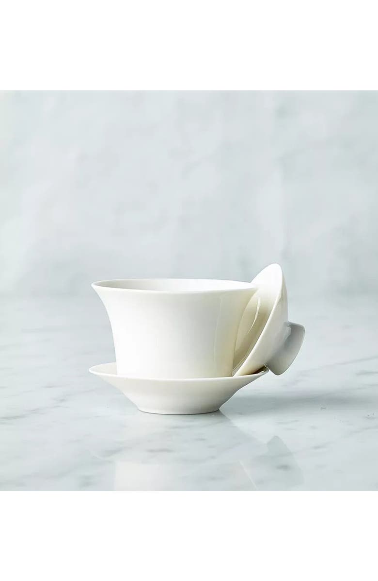 Samovar Tea Cloud Gaiwan, Main, color, Cloud White