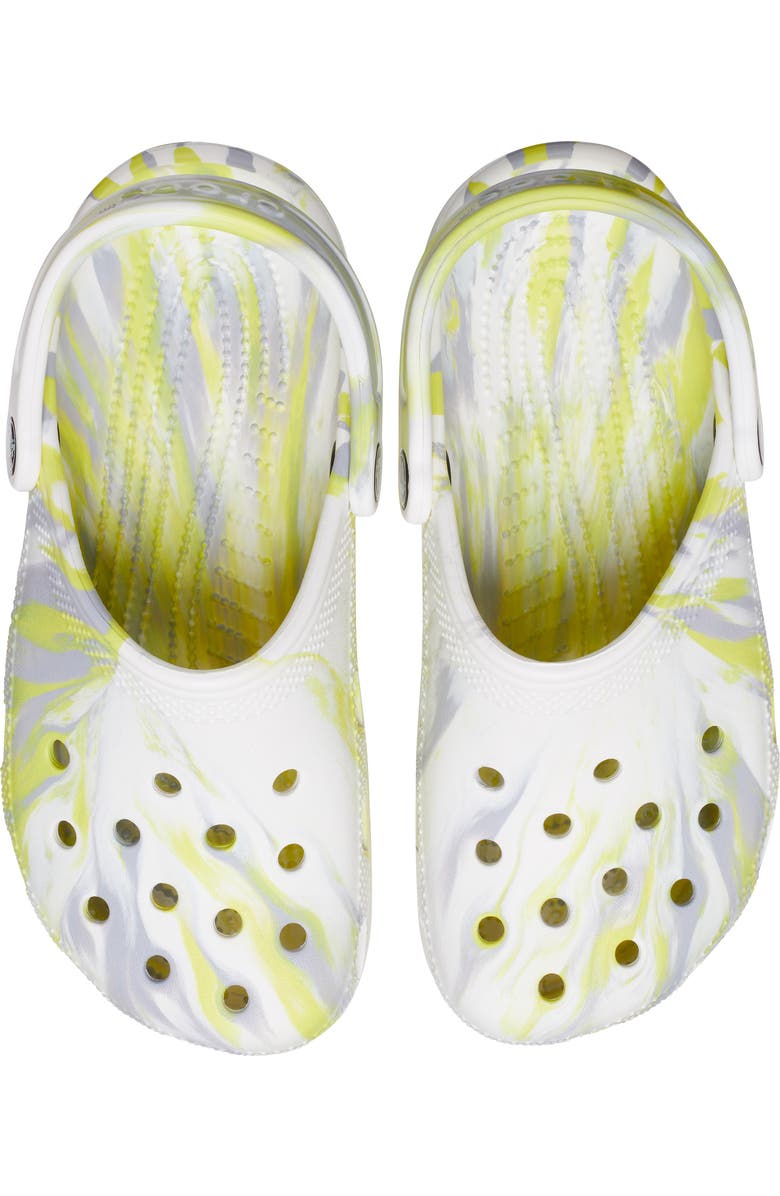 CROCS Classic Marble Clog, Alternate, color,