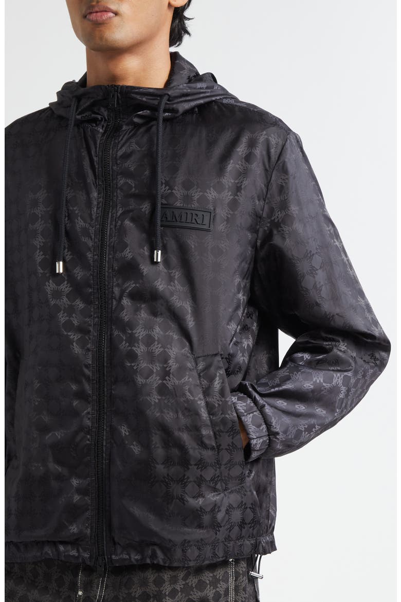 MA Quad Hooded Windbreaker, Alternate, color, BLACK