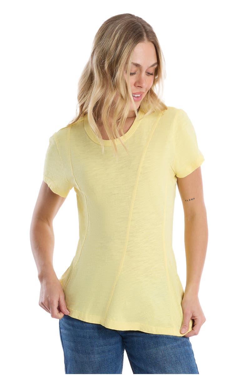 WILT Clothing Round neck short sleeve tee, Alternate, color, Black