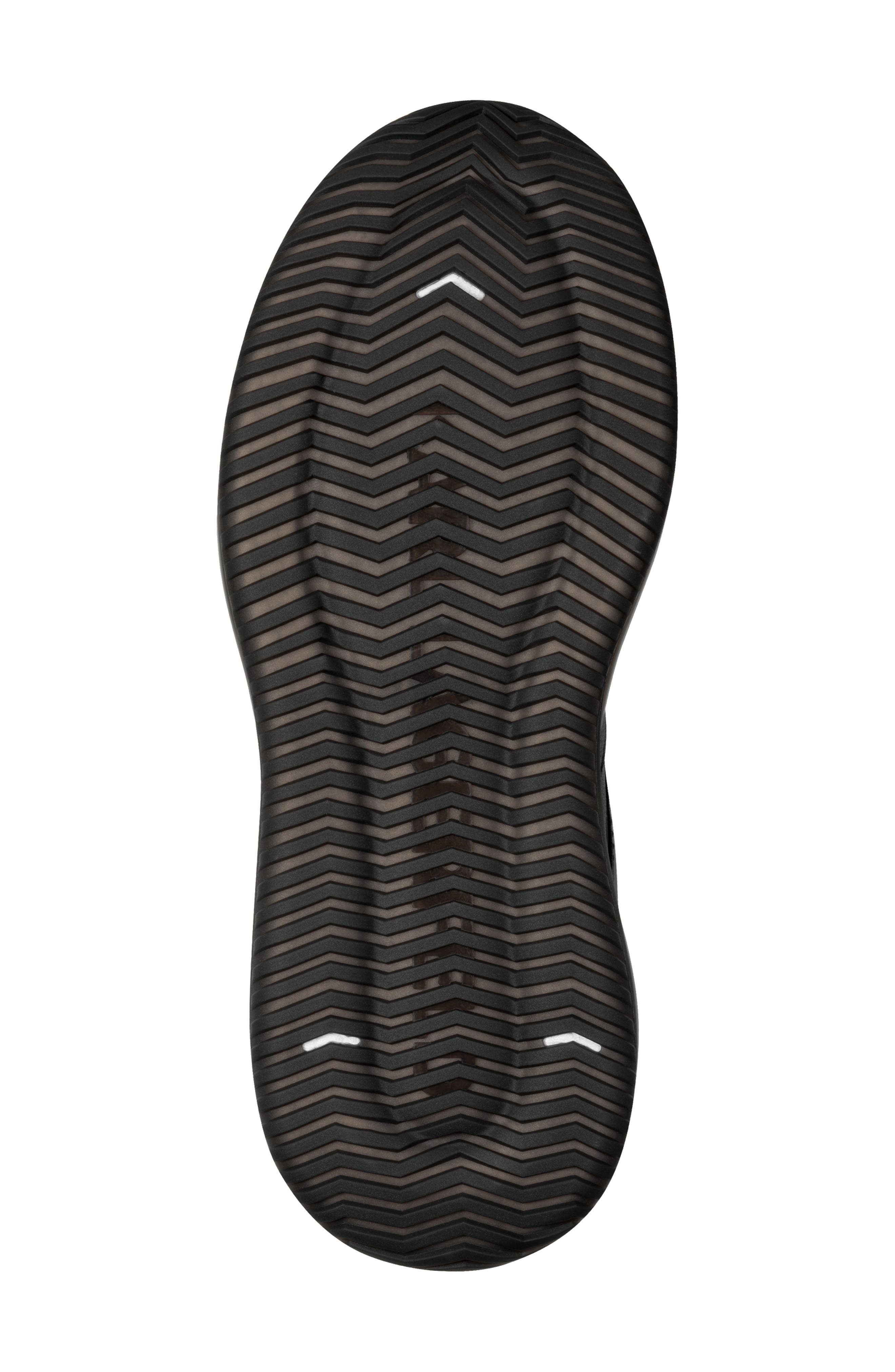 KARL LAGERFELD PARIS Nino Mixed Media Sneaker, Alternate, color, Black