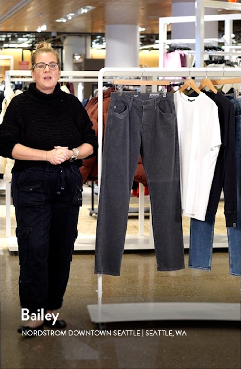 Graduate Straight Leg Corduroy Pants, sales video thumbnail