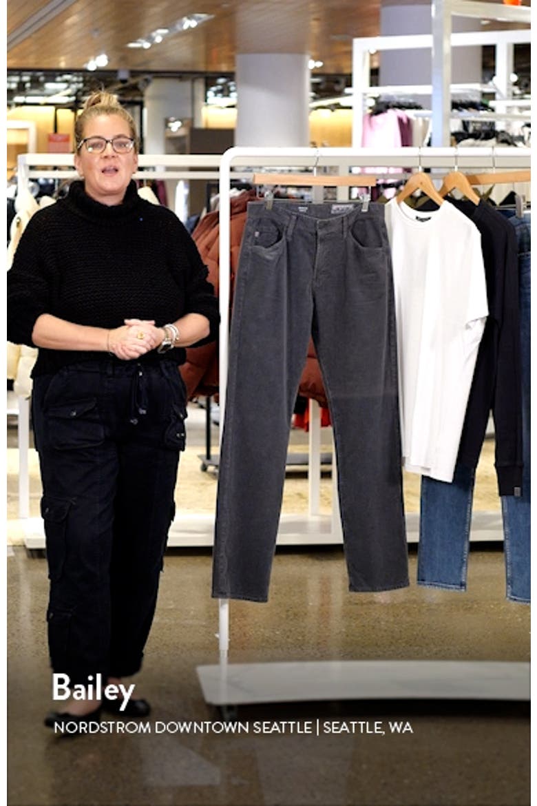 Graduate Straight Leg Corduroy Pants video