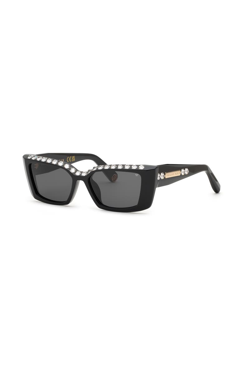Sunglasses Plein Pure Crystal Women, Alternate, color, black/black