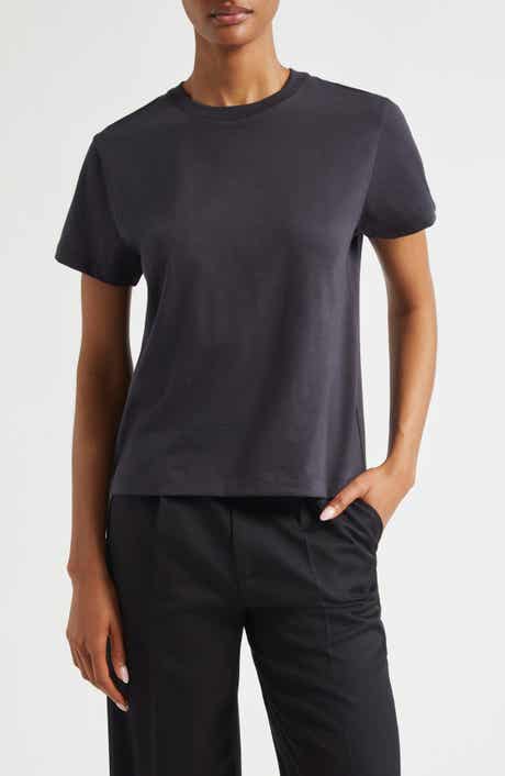 Vince Pima Cotton Crewneck T-Shirt