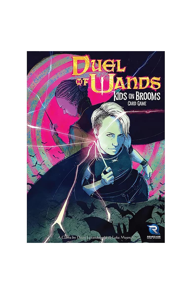 Renegade Game Studios Duel Of Wands Kids On Brooms Card Game, All Ages, Alternate, color, Multicolored