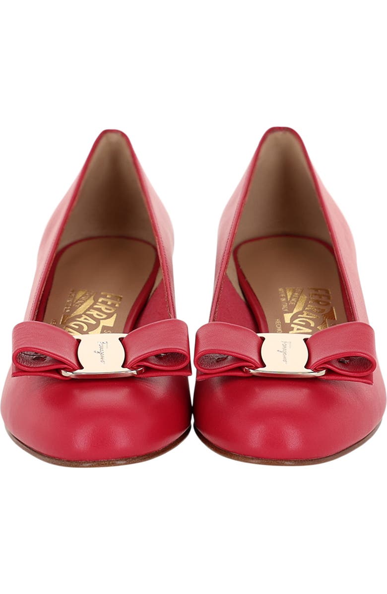 FERRAGAMO Vara Bow Pump, Alternate, color,