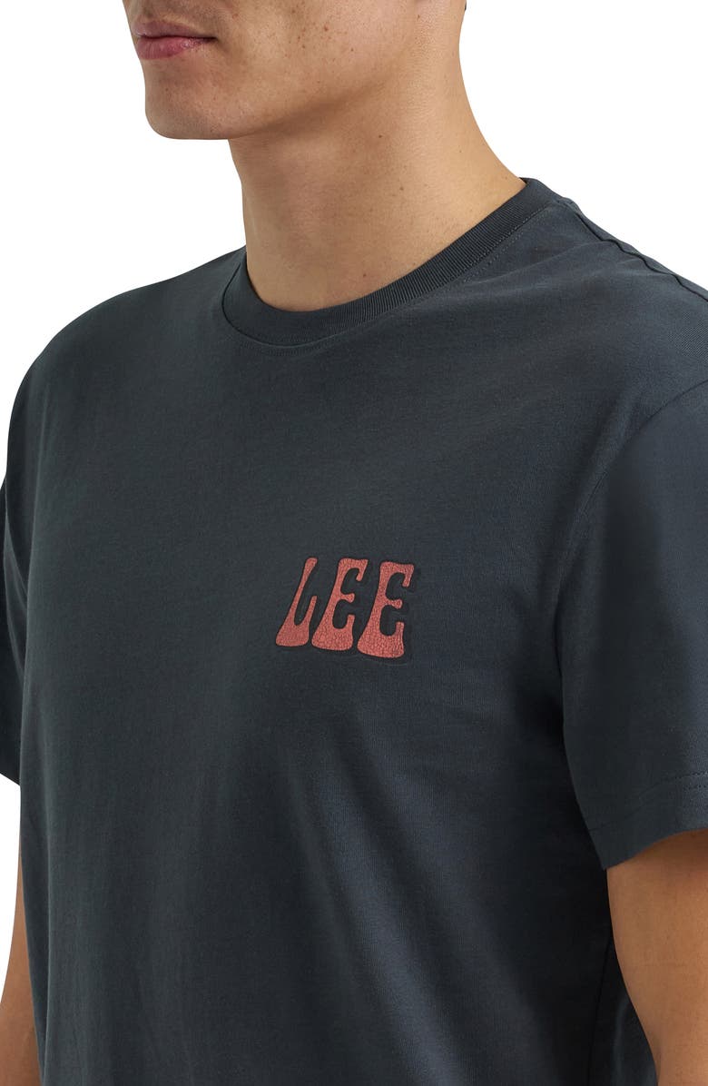 Lee Essential Americana Graphic T-Shirt, Alternate, color, Washed Black