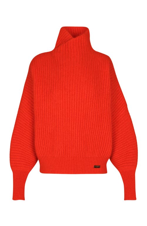 Balmain Mohair Knit Jumper With Collar Detail In Gold