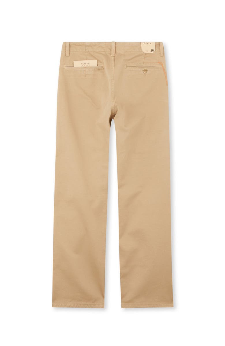Fortela Jamiet Chino Gabardine Trousers, Alternate, color, Natural