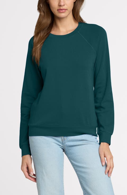 The Organic Cotton Raglan Sweatshirt