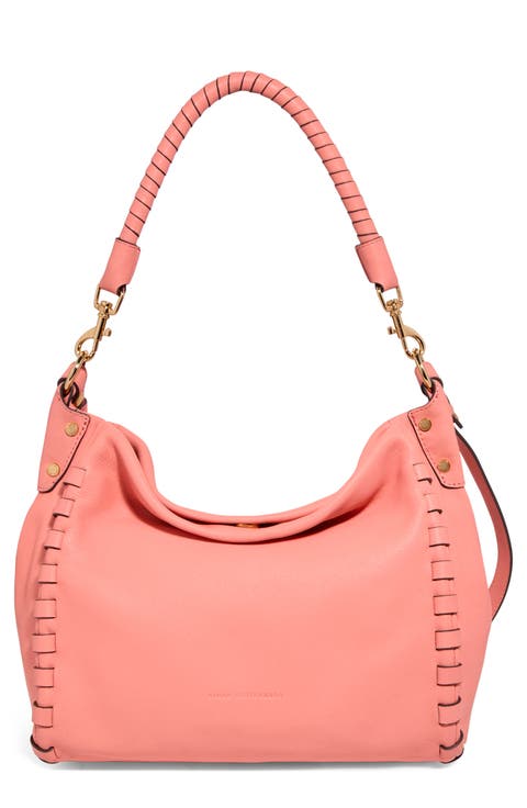 ◆LEE◆ Nylon check shoulder bag coral NWT GLORIA VANDERBILT Coral Nylon Multi Pocket Crossbody