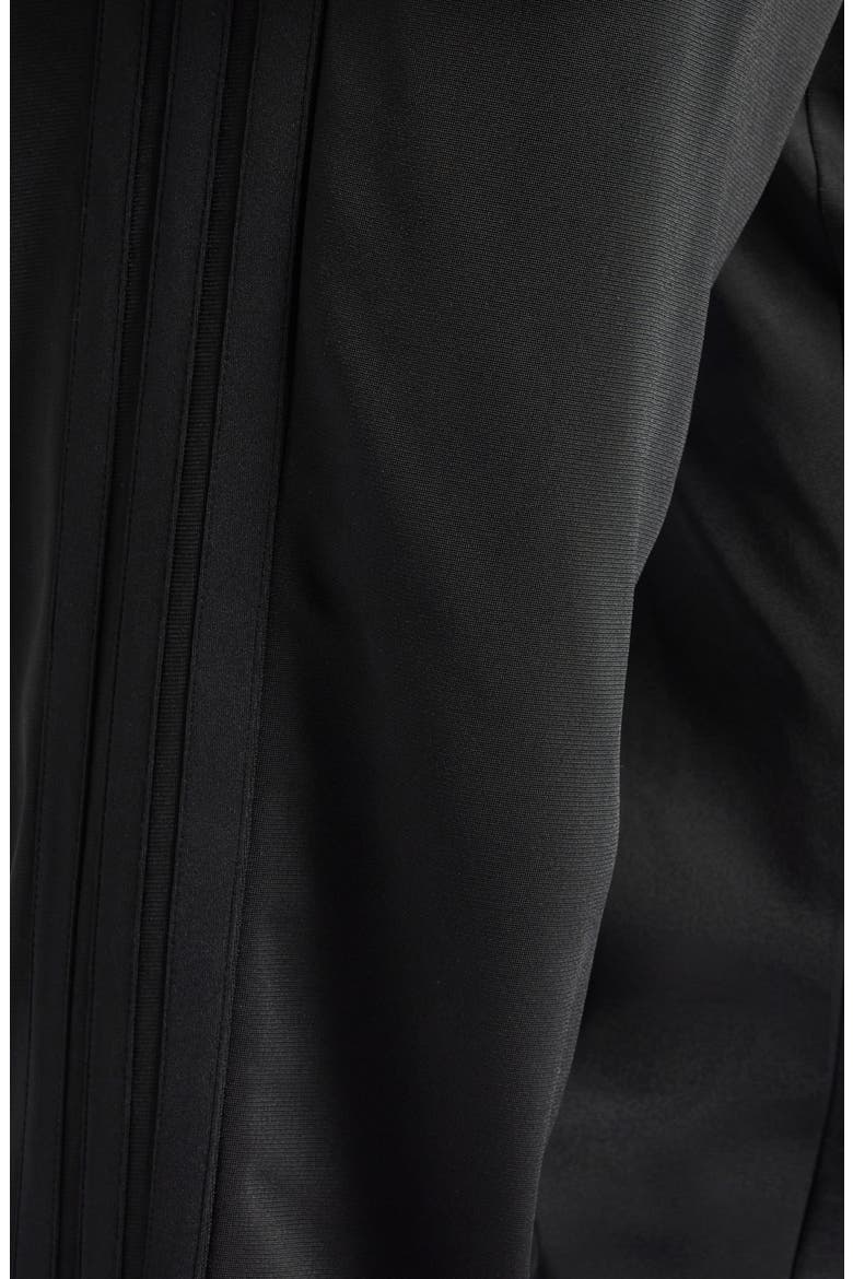 Essentials 3-Stripes Track Pants, Alternate, color, BLACK/ BLACK
