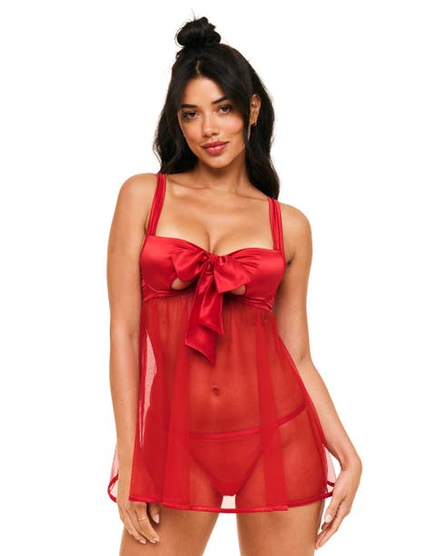 Bessima Babydoll 
G-String Set Lingerie