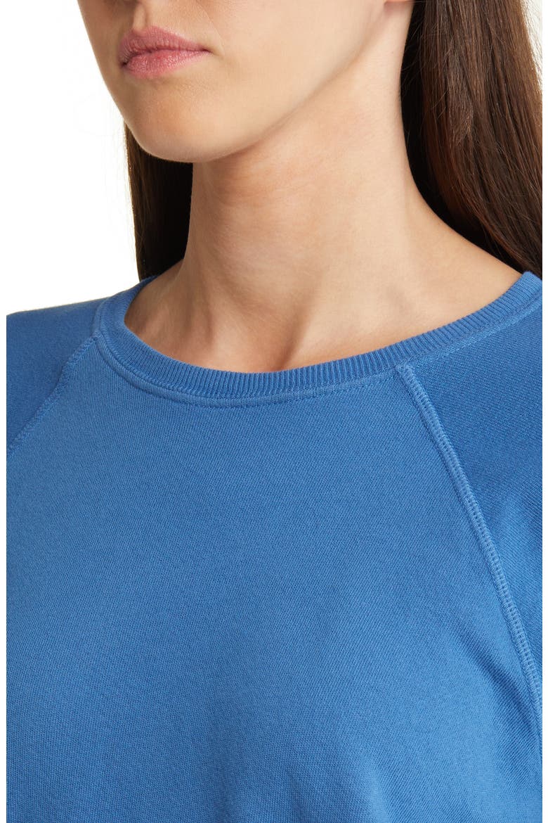 The Shrunken Sweatshirt, Alternate, color, GLACIER BLUE