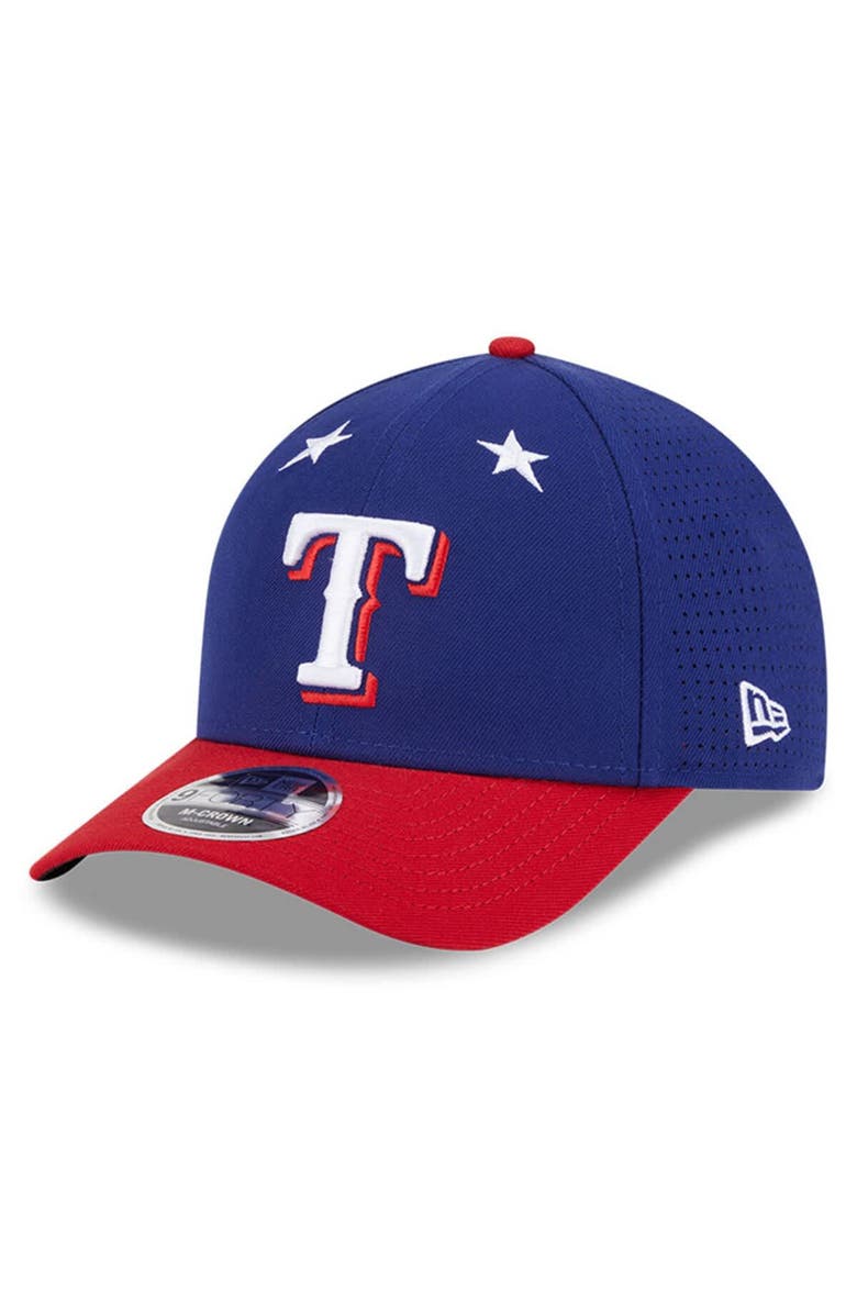 New Era Men's New Era Royal/Red Texas Rangers 2025 MLB All-Star Game 9FORTY M-Crown Adjustable Hat, Alternate, color, Royal