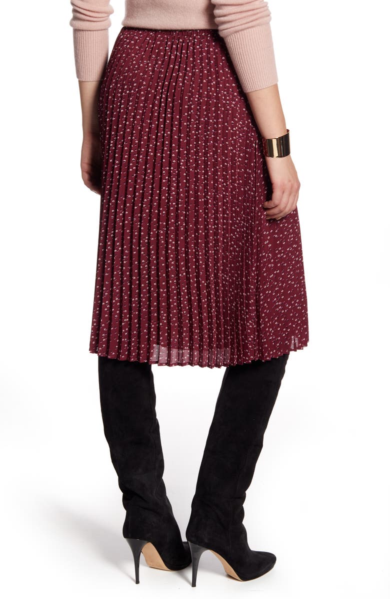 Halogen<sup>®</sup> Pleated Skirt, Alternate, color, 