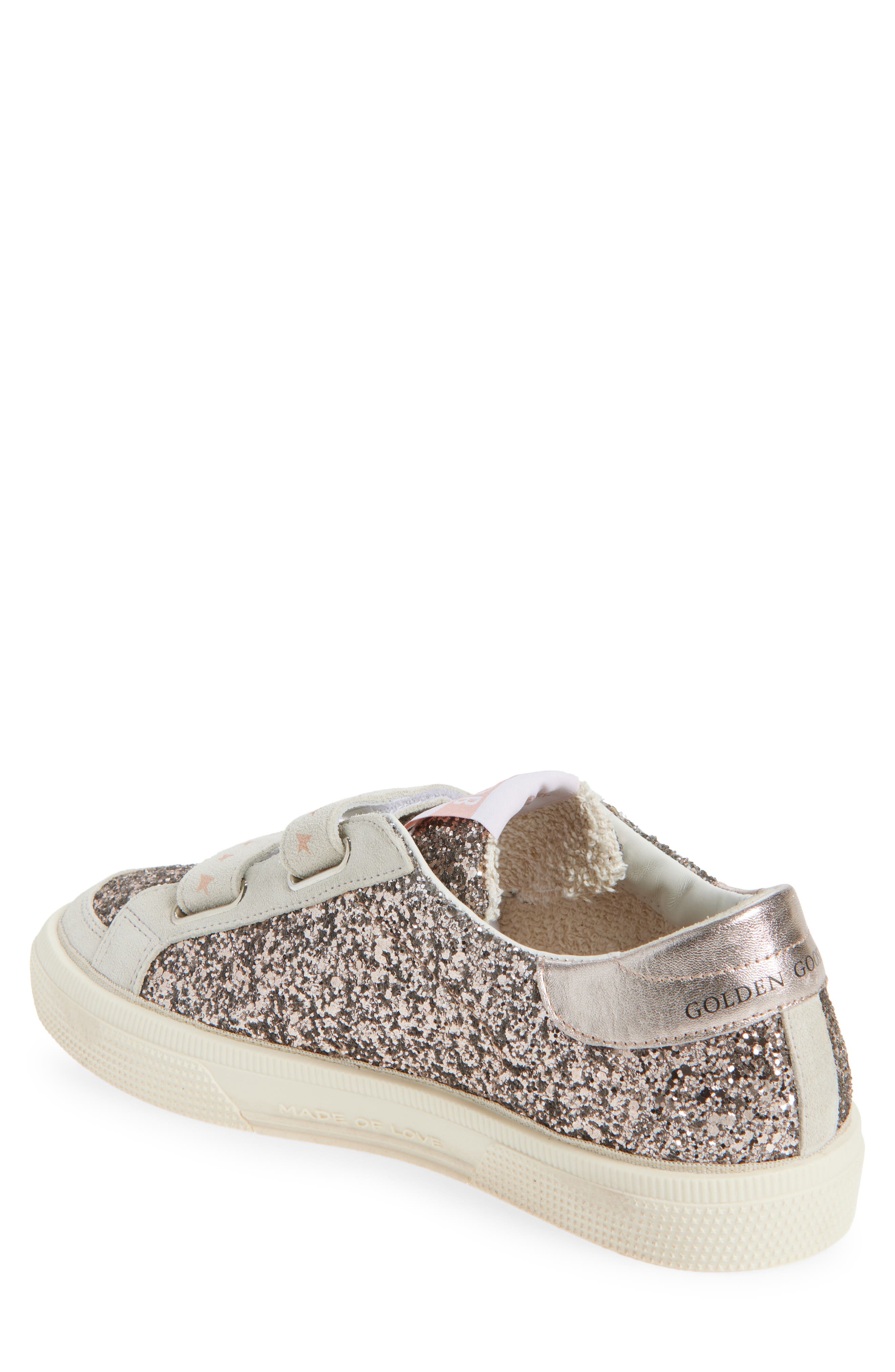 Golden Goose Kids' May School Sneaker, Alternate, color, Cinder/ Gray/ Milk/ Quartz