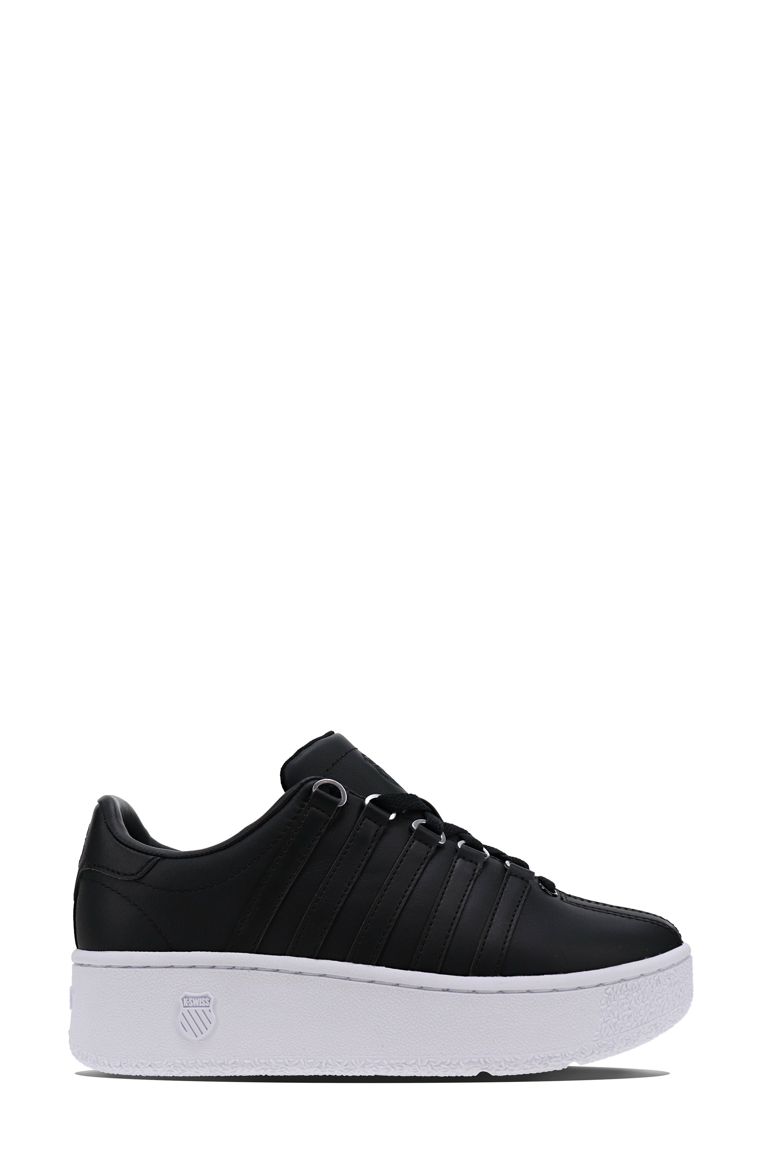 K-Swiss Classic VN Platform Sneaker, Alternate, color, Black/ Whit